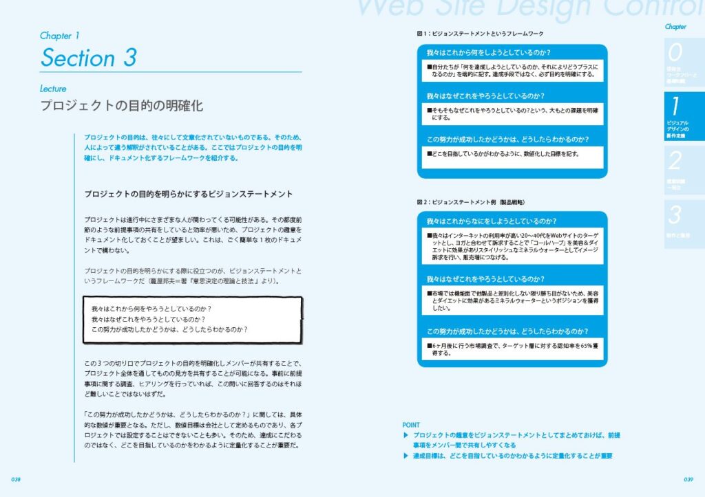 「Webデザイン受発注のセオリー」書籍中面イメージ